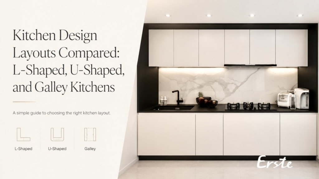 Kitchen Design Layouts Compared: L‑Shaped, U‑Shaped, and Galley Kitchens