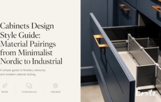Cabinets Design Style Guide: Material Pairings from Minimalist Nordic to Industrial