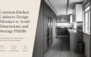 Common Kitchen Cabinets Design Mistakes to Avoid: Dimensions and Storage Pitfalls