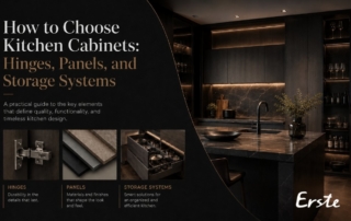 How to Choose Kitchen Cabinets: Hinges, Panels, and Storage Systems
