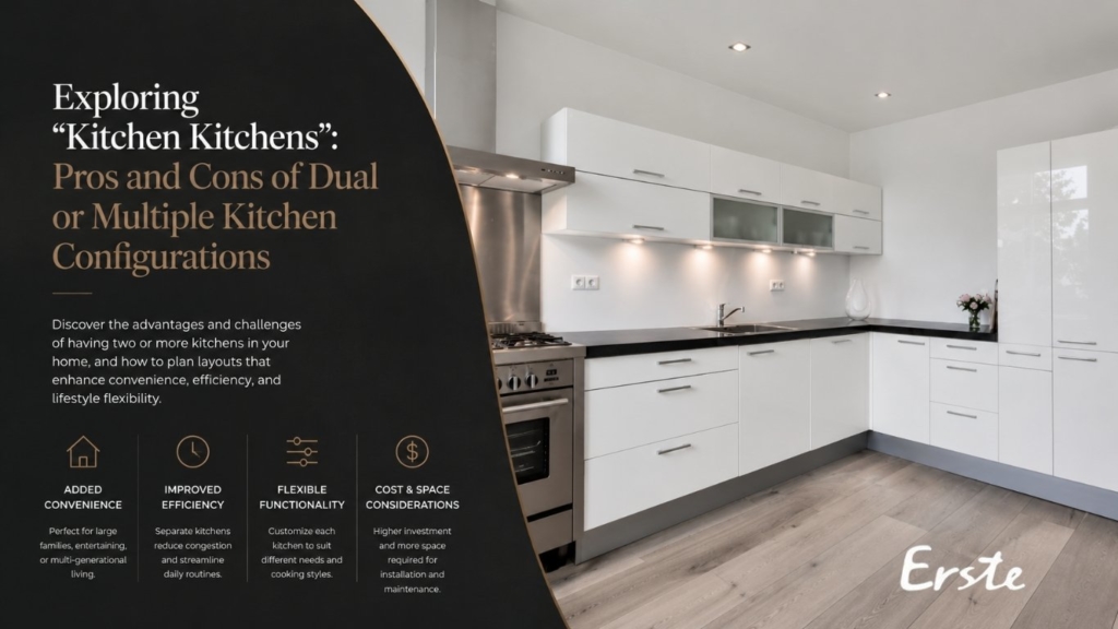 Exploring "Kitchen Kitchens": Pros and Cons of Dual or Multiple Kitchen Configurations