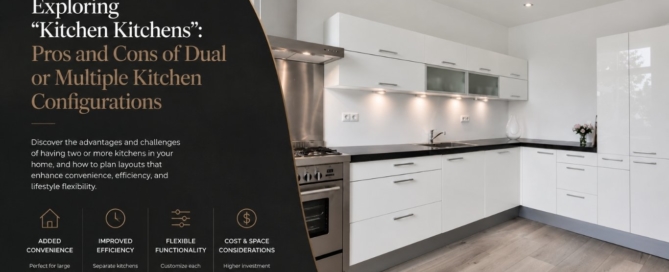 Exploring "Kitchen Kitchens": Pros and Cons of Dual or Multiple Kitchen Configurations
