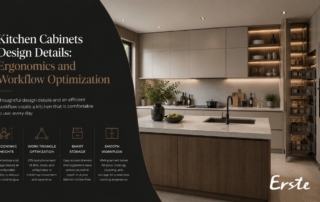 Kitchen Cabinets Design Details: Ergonomics and Workflow Optimization