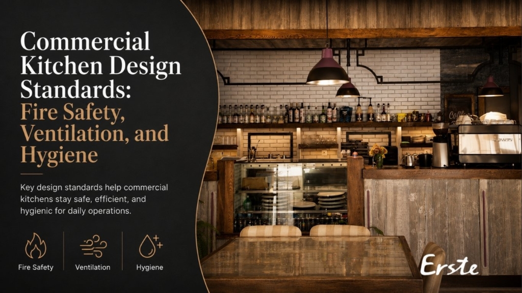 Commercial Kitchen Design Standards: Fire Safety, Ventilation, and Hygiene