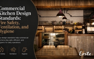 Commercial Kitchen Design Standards: Fire Safety, Ventilation, and Hygiene