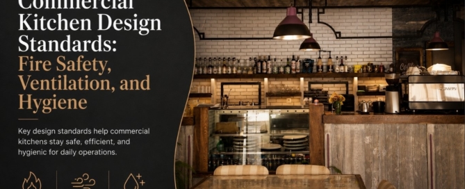 Commercial Kitchen Design Standards: Fire Safety, Ventilation, and Hygiene