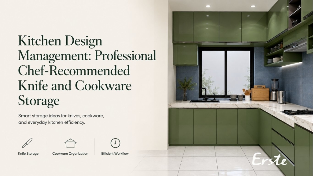 Kitchen Design Management: Professional Chef-Recommended Knife and Cookware Storage