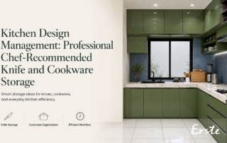 Kitchen Design Management: Professional Chef-Recommended Knife and Cookware Storage